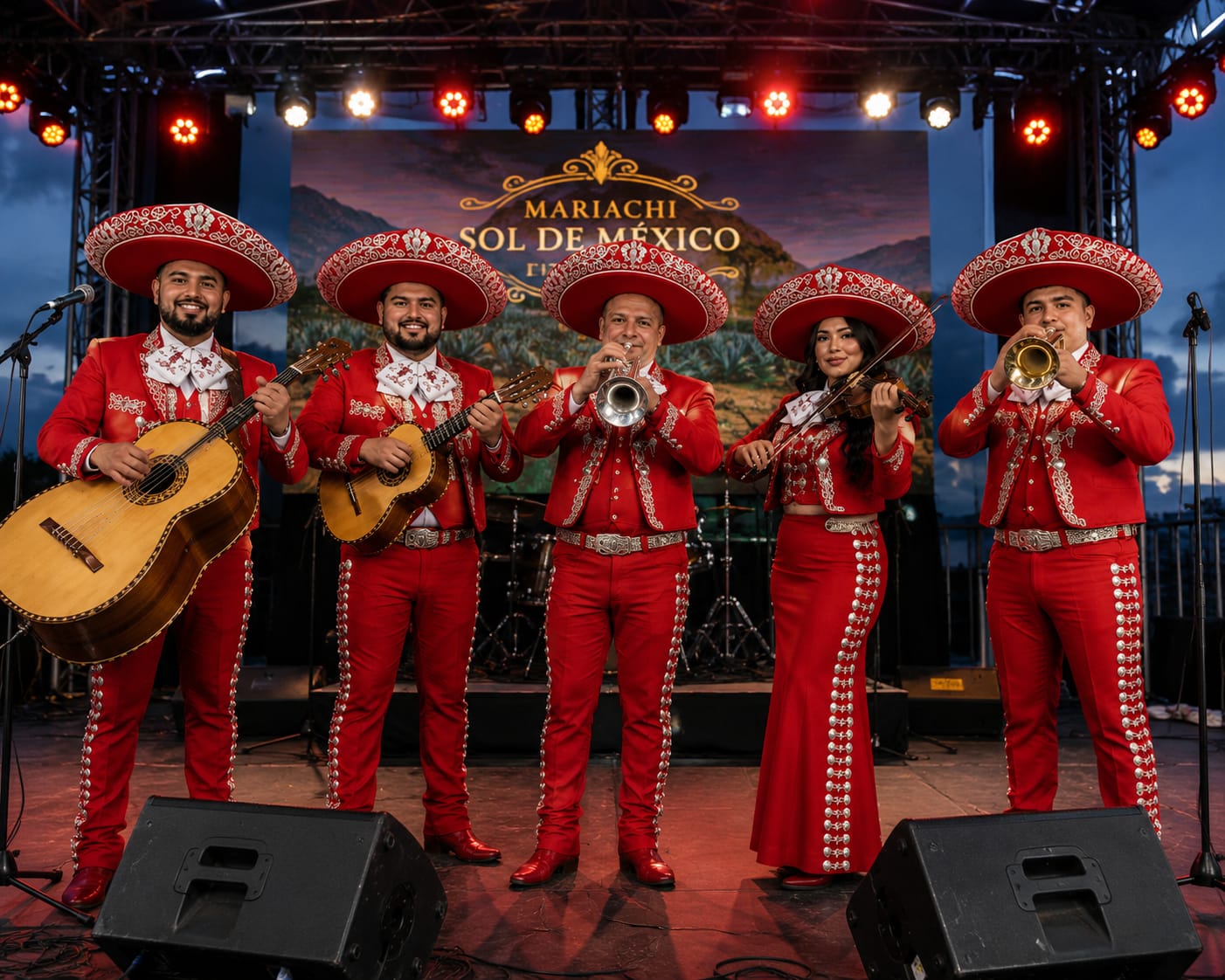 Mariachi Luna de México - Grupo profesional de mariachis en Miami Florida