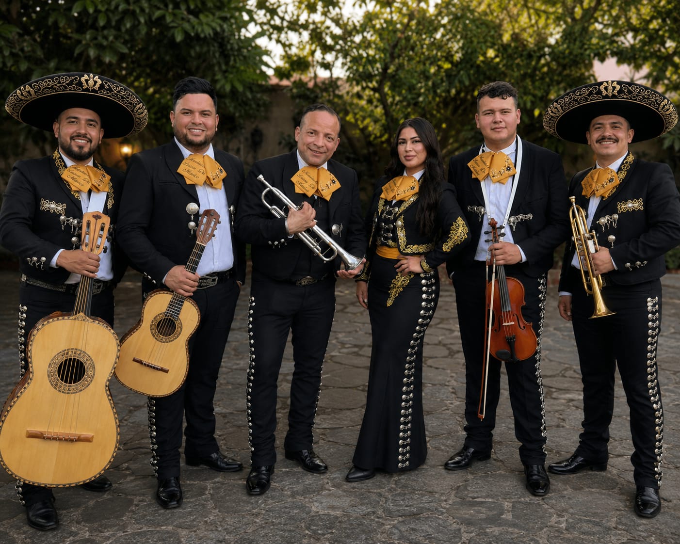 Mariachi Luna de México tocando en evento privado en Miami
